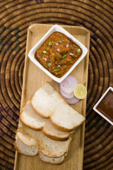 Pao Bhaji or Pav Bhaji