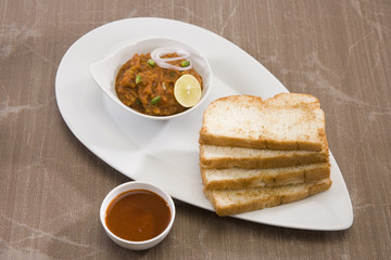 Pao Bhaji or Pav Bhaji