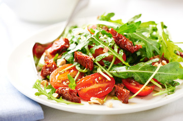 Cherry Tomato and Arugula Salad
