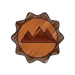 Egyptian pyramids symbol