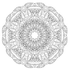 Mandala. Round Ornament