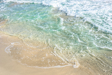 Tropical beach water background
