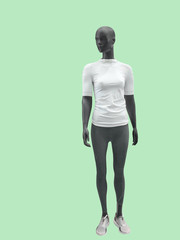 Full-length female mannequin