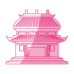 Fototapeta premium Chinese temple symbol