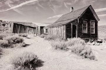 Bodie abandoned house