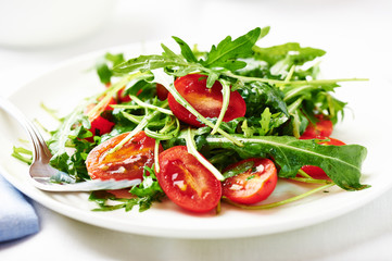 Cherry Tomato and Arugula Salad