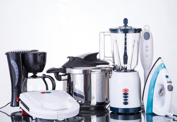 Household appliances  on a neutral background © gonzalocalle
