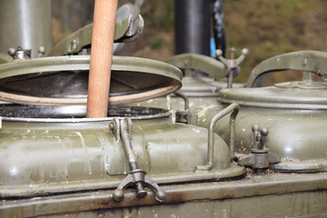 Military big kitchen boiler