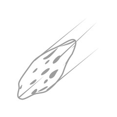 Meteor Galaxy isolated