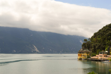Fototapeta na wymiar View of Lake Garda