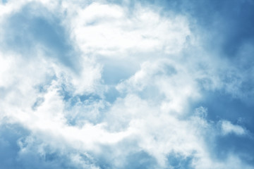 Bluish Clouds Background