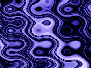 Abstract Blue Swirl