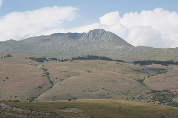Monte Camicia, Colle della Battaglia, Panorama, Gran Sasso
