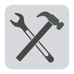 Plumbing work symbol icon
