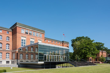 Gläserner Sitzungssaal ver Volksvertretung in Kiel