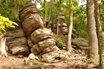 Monticule rocheux entre Pfaffenheim et Gueberschwihr