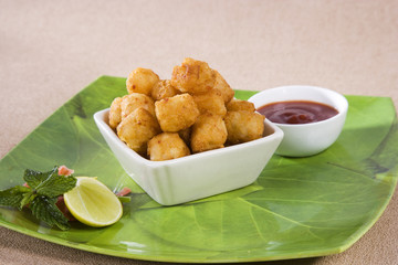 Fried Potato Nuggets & French Fries