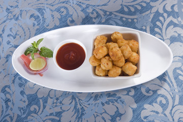 Fried Potato Nuggets