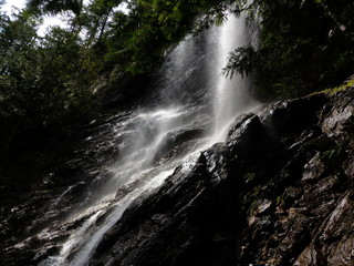 Waterfall images from 'Silence Falls' . 