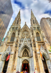 The Cathedral of St. Patrick in Manhattan, New York City