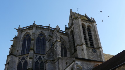 Fototapeta na wymiar St Sulpice de Favières, Essonne