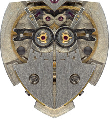 The mechanism of the old clock on a large scale