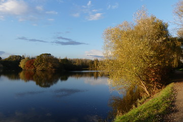 Fototapeta premium bord de l'Orge, Essonne