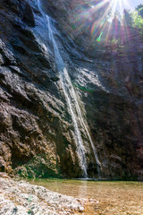 Nixenfall 03    Wasserfall im Salzkammergut Österreich