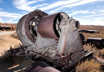 Abandoned machine in Bodie