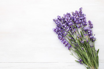 Lavender flowers.