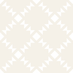 Seamless tracery pattern. Repeated stylized lattice. Symmetric geometric wallpaper. Trellis ethnic motif. Vector illustration