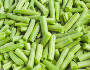 Texture of chopped asparagus, vegetarian healthy food