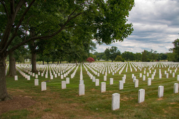 Fototapeta na wymiar Arlington National Cemetery, Virginia, United States