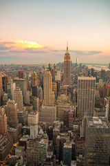 Fototapeta na wymiar New York City skyline, Lower Manhattan