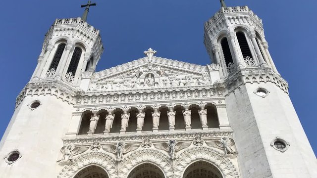 Basilique Notre-Dame de Fourvi&egrave;re &agrave; Lyon