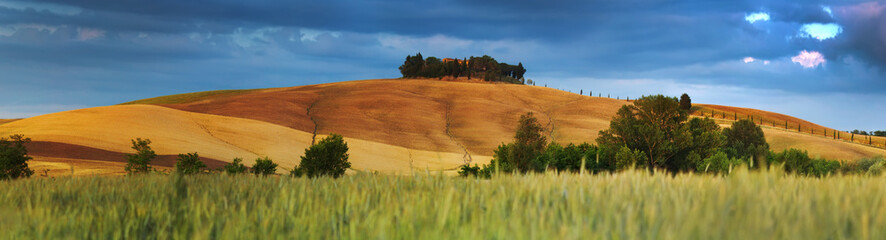 Beautiful landscape from Tuscany, Italy