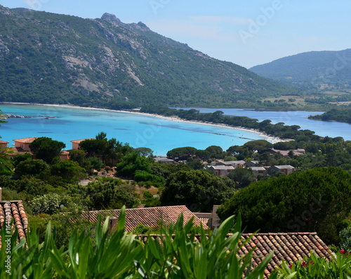 Plage Santa Giulia Corse France Stock Photo And Royalty
