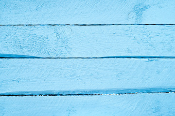 Blue wood planks background