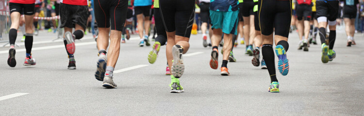 Marathon Läufer