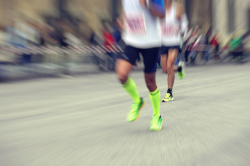 Marathon Läufer
