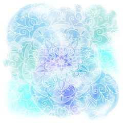 Vector ornamental mandala