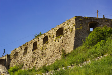 Wall of Kamyanets Podilsky castle