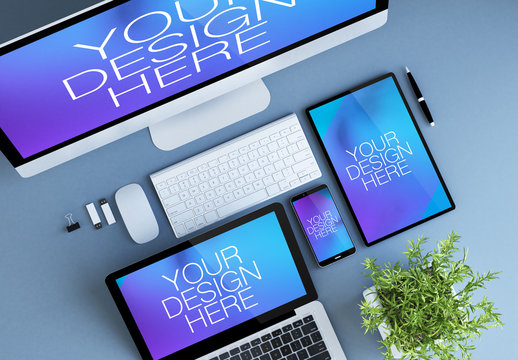 Device Screens Mockup 3