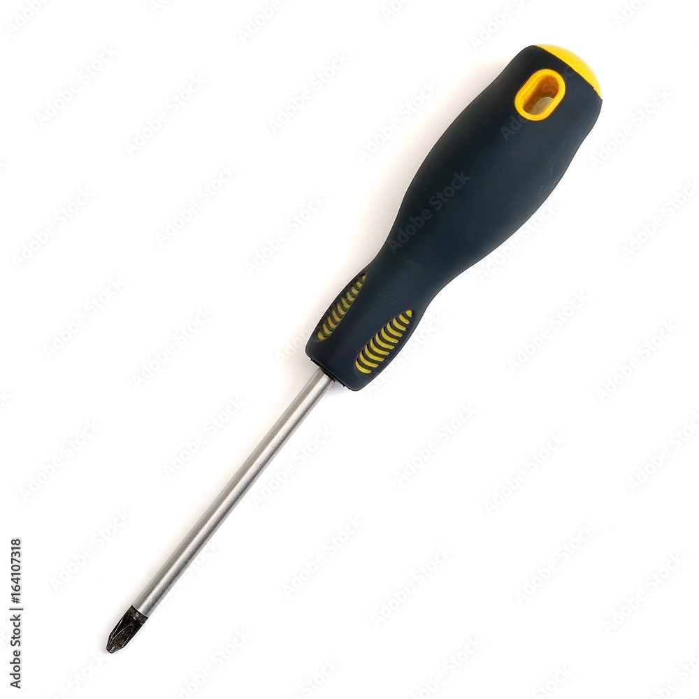 Wall mural hand tools for repair and installation: screwdriver