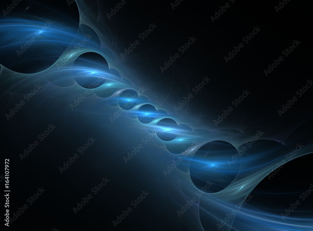 Poster abstract bright multicolored fractal computer generated image, background for text labels