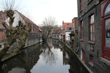 Fototapeta na wymiar Bruges pont