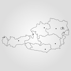 Map of Austria