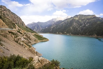 Fotobehang Lake in Xinjiang, China © chirawan_nt