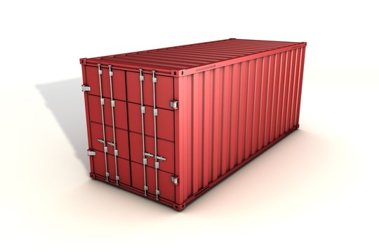 container large blue