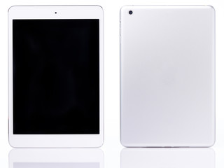 White tablet isolated